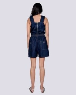 L.F.MarkeyEmerson Playsuit - Indigo -CYNTHIA ROWLEY Sales Store Emerson playsuit in indigo 20210329202915 1