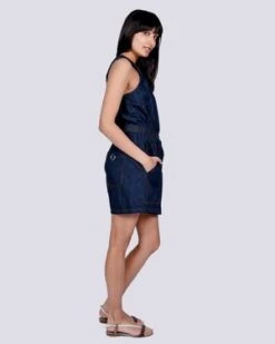 L.F.MarkeyEmerson Playsuit - Indigo -CYNTHIA ROWLEY Sales Store Emerson playsuit in indigo 20210329202915 2