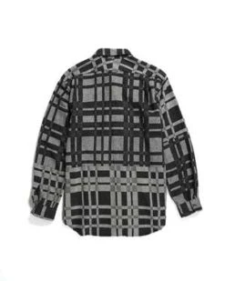 Engineered GarmentsCombo Short Collar Shirt - Black/Grey CP Old Plaid -CYNTHIA ROWLEY Sales Store Engineered Garments Combo Short Collar Shirt Black Grey CP Old Plaid 20231004005907 1