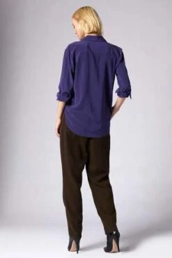 EquipmentQuinne Long Sleeve Silk Shirt - Astral Aura Blue 7 EquipmentQuinne Long Sleeve Silk Shirt - Astral Aura Blue -CYNTHIA ROWLEY Sales Store Equipment Quinne Long Sleeve Silk Shirt Astral Aura Blue 20231007002228 2