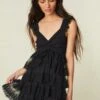LoveShackFancyFederica Dress - Black -CYNTHIA ROWLEY Sales Store Federica Dress 20231018221236