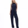 Filippa KBelted Satin Jumpsuit - Night Sky Blue -CYNTHIA ROWLEY Sales Store Filippa K Belted Satin Jumpsuit 20230119215350