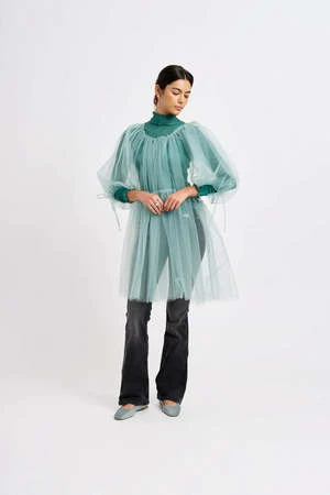 Eliza FaulknerFiona Dress - Seafoam 4 Eliza FaulknerFiona Dress - Seafoam - Image 4