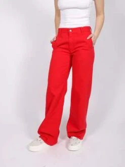 MM6 Maison MargielaFive Pocket Pants - Red