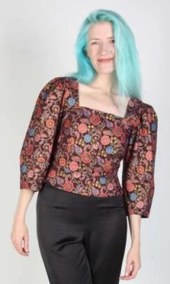 Birds Of North AmericaFlinthead Top - Byzantine Garden