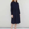FOLKLoom Dress - Navy -CYNTHIA ROWLEY Sales Store Folk Loom Dress in Navy 20230905111256