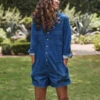 Frank & EileenIreland Playsuit - Medium Blue/Grinding -CYNTHIA ROWLEY Sales Store Frank Eileen Ireland Playsuit 20230826043937