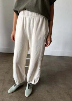 Le Bon ShoppeFrench Terry Balloon Pants - Naturel