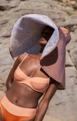 Clō StoriesCl Stories Gabrielle Balconette Top - Mini Gingham Orange -CYNTHIA ROWLEY Sales Store Gabrielle balconette top in mini gingham orange 20220711171554 2