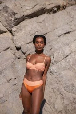 Clō StoriesCl Stories Gabrielle Balconette Top - Mini Gingham Orange -CYNTHIA ROWLEY Sales Store Gabrielle balconette top in mini gingham orange 20220711171555