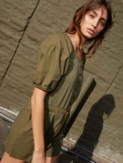 Nation LtdGarner Combo Romper - Ivy -CYNTHIA ROWLEY Sales Store Garner Combo Romper Ivy 20230615180852 1