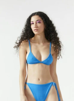 Em & MayGenie Triangle Swimsuit Top - Blue