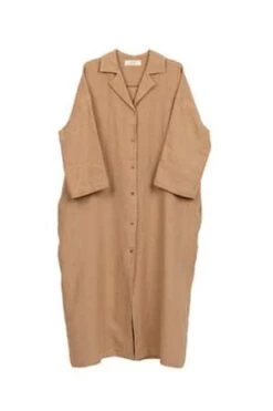 LoessGertrude Dress - Camel -CYNTHIA ROWLEY Sales Store Gertrude Dress Camel 20231026031211 1