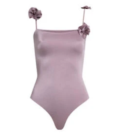 Maygel CoronelGimani One-Piece Swimsuit - Lilac Ash