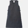 GramicciCanvas Mid-length Dress - Dusty Black -CYNTHIA ROWLEY Sales Store Gramicci CANVAS MID LENGTH DRESS DUSTY BLACK 20230929065107