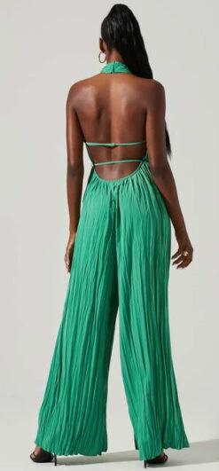 ASTR The LabelDamia Jumpsuit - Green -CYNTHIA ROWLEY Sales Store Green Damia Jumpsuit 20231004213918 2