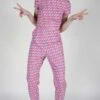 Birds Of North AmericaGyrfalcon Jumpsuit - Pink Toucans -CYNTHIA ROWLEY Sales Store Gyrfalcon Jumpsuit Pink Toucans 20230713003332