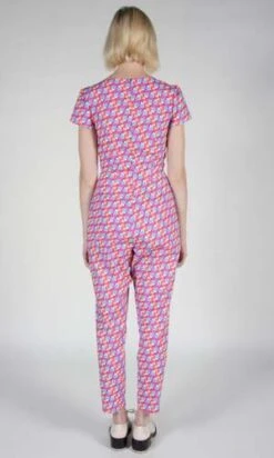 Birds Of North AmericaGyrfalcon Jumpsuit - Pink Toucans -CYNTHIA ROWLEY Sales Store Gyrfalcon Jumpsuit Pink Toucans 20230713003333