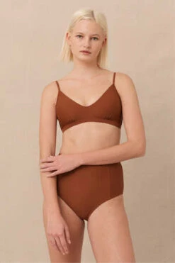 Hakea SwimPalma Top - Rust