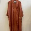 Lily ForbesIkat Silk Robe - Rust -CYNTHIA ROWLEY Sales Store Ikat Silk Robe Rust 20230420201226