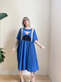 Jennifer GlasgowLouella Dress - Royal Blue