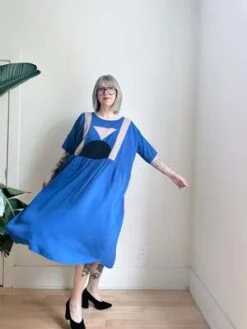 Jennifer GlasgowLouella Dress - Royal Blue -CYNTHIA ROWLEY Sales Store Jennifer Glasgow Louella Dress Royal Blue 20231016234934