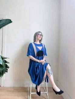 Jennifer GlasgowLouella Dress - Royal Blue -CYNTHIA ROWLEY Sales Store Jennifer Glasgow Louella Dress Royal Blue 20231016234936