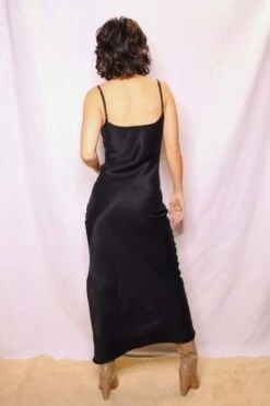 Cali DreamingJones Slip Dress - Black -CYNTHIA ROWLEY Sales Store Jones Slip Dress Black 20221203044809 3