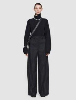 JosephAlana Flannel Trousers - Black