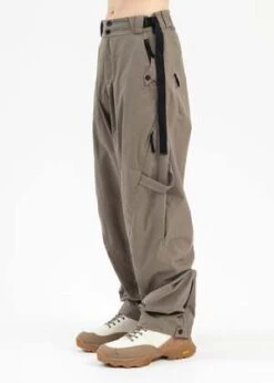 Hyein SeoKHAKI VENTED TROUSER - Khaki -CYNTHIA ROWLEY Sales Store KHAKI VENTED TROUSER 20231023035028 3