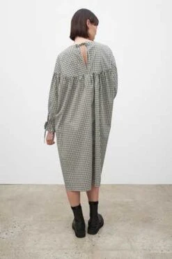 KowtowJuno Dress - Mini Check -CYNTHIA ROWLEY Sales Store Kowtow Juno Dress Mini Check 20230412004807
