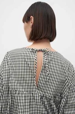 KowtowJuno Dress - Mini Check -CYNTHIA ROWLEY Sales Store Kowtow Juno Dress Mini Check 20230412004810