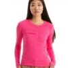 SundryL S Henley Cerise Top - Pink -CYNTHIA ROWLEY Sales Store L S Henley Cerise 20231025013342