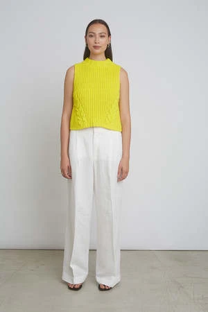 ELEVEN SIXLily Tank - Citron 2 ELEVEN SIXLily Tank - Citron - Image 2