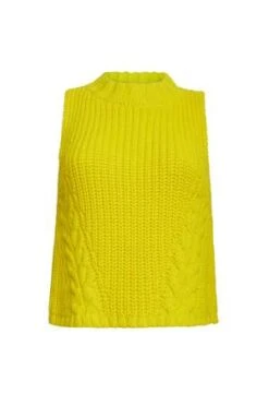 ELEVEN SIXLily Tank - Citron 10 ELEVEN SIXLily Tank - Citron -CYNTHIA ROWLEY Sales Store LILY TANK CITRON 20231027192651