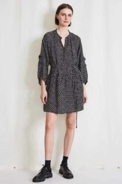 Apiece ApartLaguna Mini Dress - Black Dot -CYNTHIA ROWLEY Sales Store Laguna Mini Dress 20220825221142 1