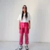 KkCoLayered Pant - Fuchsia Organza -CYNTHIA ROWLEY Sales Store Layered Pant in Fuchsia Organza 20191213214406