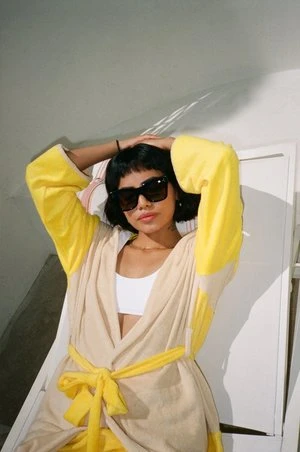 Grön KulleLu Robe - YELLOW 2 Grön KulleLu Robe - YELLOW - Image 2