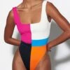 Mara HoffmanIdalia One Piece Misha Colorblock Swimsuit - Multi -CYNTHIA ROWLEY Sales Store Mara Hoffman Idalia One Piece Swimsuit Misha Colorblock 20230811023642