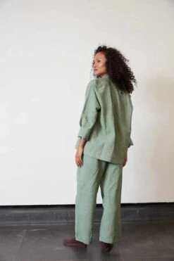 RUJUTA SHETHMargot Top - Sage -CYNTHIA ROWLEY Sales Store Margot Top Sage 20231026200513 1