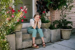 PlanteMari Overall - Jade Check 3 PlanteMari Overall - Jade Check - Image 3