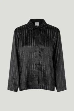 Baum Und PferdgartenMariko Shirt - Black Crystal -CYNTHIA ROWLEY Sales Store Mariko Shirt 20231016201804 1