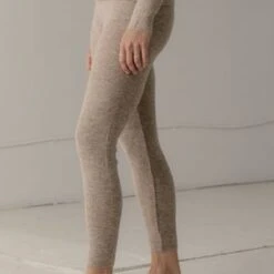 Bare KnitwearMarin Rib Tight - Wheat -CYNTHIA ROWLEY Sales Store Marin Rib Tight Bare Knitwear 20231004021449 2