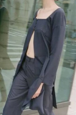 Maryam Nassir ZadehLlonga Tunic - Navy -CYNTHIA ROWLEY Sales Store Maryam Nassir Zadeh Llonga Tunic Navy 20231030160753