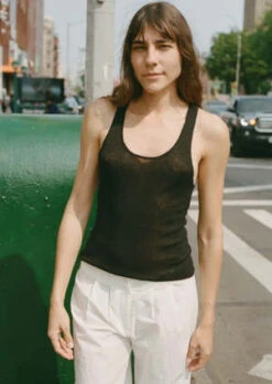 Maryam Nassir ZadehTurn Tank - Black -CYNTHIA ROWLEY Sales Store Maryam Nassir Zadeh Turn Tank Black 20230712040944 1