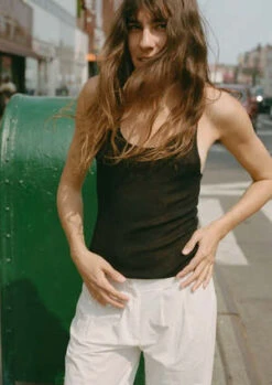 Maryam Nassir ZadehTurn Tank - Black -CYNTHIA ROWLEY Sales Store Maryam Nassir Zadeh Turn Tank Black 20230712040944