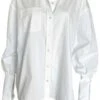 Anine BingMaxine Shirt - White -CYNTHIA ROWLEY Sales Store Maxine Shirt 20231027211608