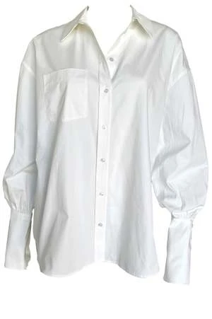 Anine BingMaxine Shirt - White 1 Anine BingMaxine Shirt - White