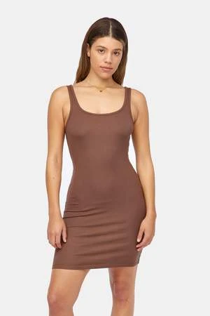 LACAUSA ClothingMika Slip - Mocha 2 LACAUSA ClothingMika Slip - Mocha - Image 2