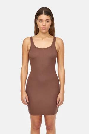 LACAUSA ClothingMika Slip - Mocha 1 LACAUSA ClothingMika Slip - Mocha